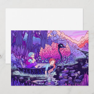 Black River Trip Postkarte