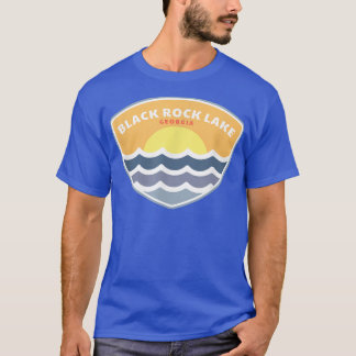Black Rock Lake Georgia GA Sunset Vacation Souveni T-Shirt