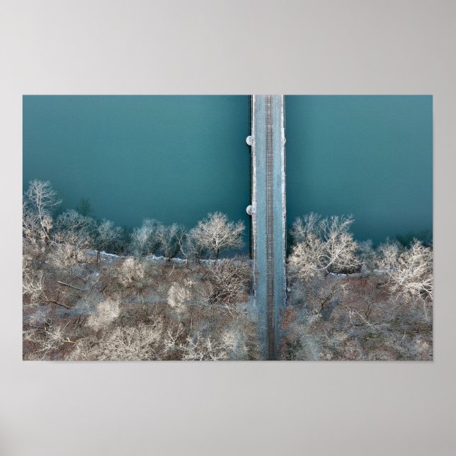 Black Rock Railroad Bridge Schuylkill Poster (Vorne)