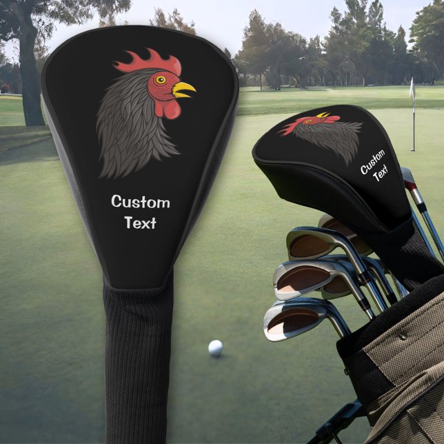 Black Rooster Golf Headcover (Von Creator hochgeladen)
