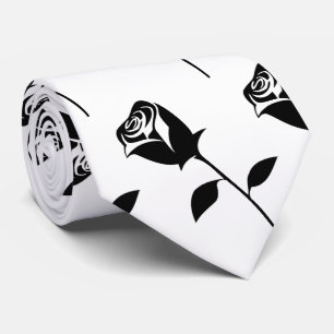 Black Rose Valentine Blume Thunder_Cove Krawatte