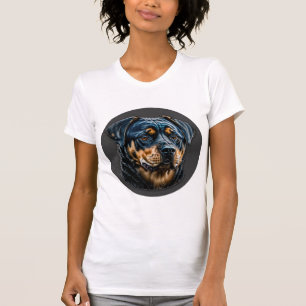 Black Rottweiler T-Shirt