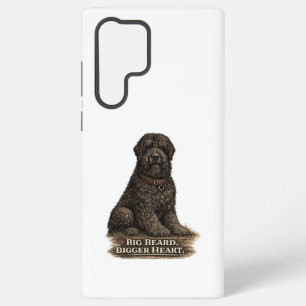 Black Russian Terrier – Großer Bart, größeres Herz Samsung Galaxy Hülle