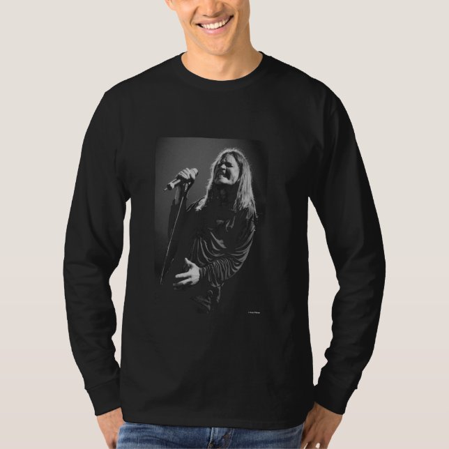 Black Sabbath Live Ozzy Osbourne von Andy Willsher T-Shirt (Vorderseite)