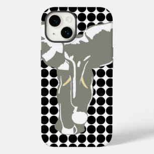 Black Safari Dot mit Pop Art Elephant title_seo2