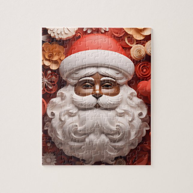 Black Santa Melanin Christmas King Bruh Saint Nick (Vertikal)