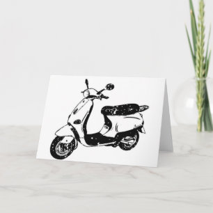 Black Scooter Karte