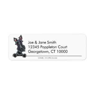 Black Scottish Terrier Clean & Simple
