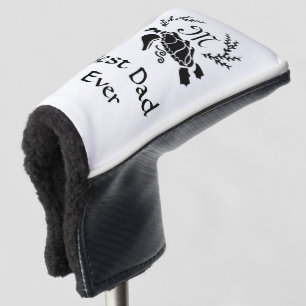 Black Sea Turtle Silhouette Side View Golf Head Co Headcover