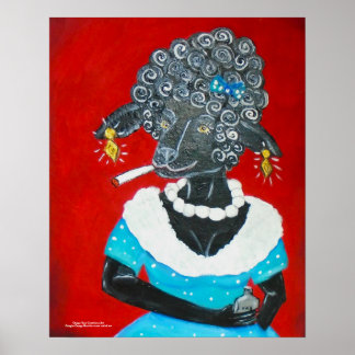 Black Sheep Betty von Cappy Sue Kreationen Poster
