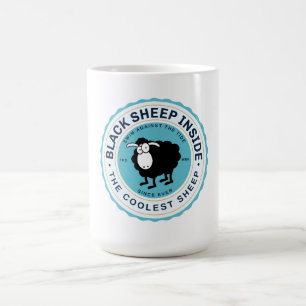 Black Sheep Inside - Schwimm gegen den Strom Kaffeetasse