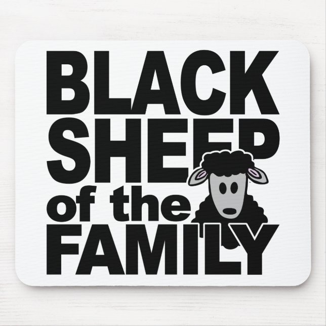 BLACK SHEEP mousepad (Vorne)