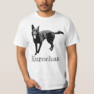 Black Shepherd Dog T-shirt ブラック シェパード ドッグ
