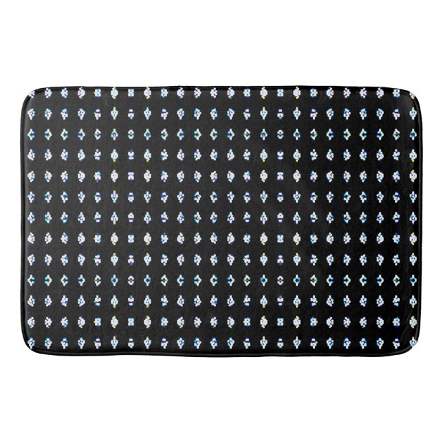 Black Shine Badematte (Vorderseite)