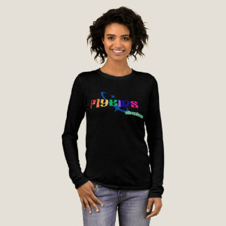 BLACK-SHIRT FLYK1DS Tri-Blend SHIRT