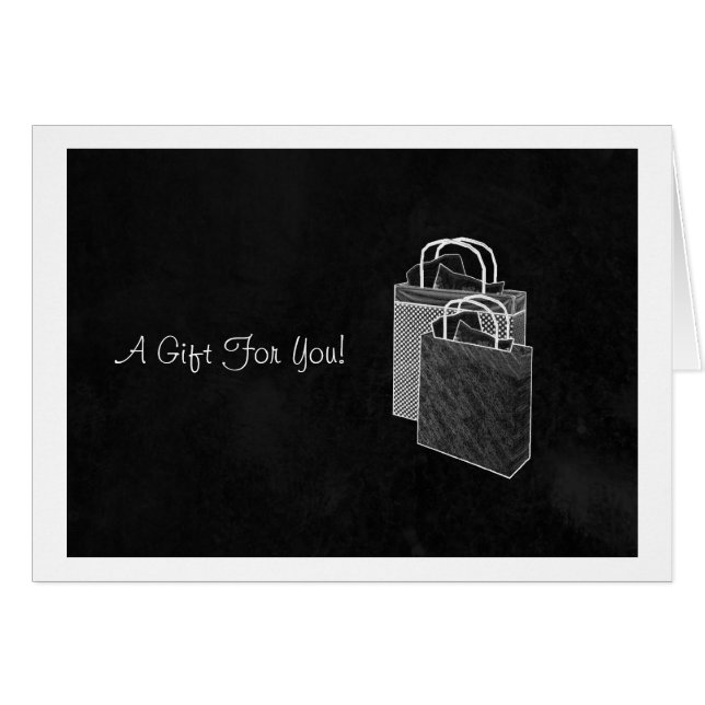 Black Shopping Spree Money umschlossen (Vorderseite (Horizontal))