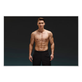 Black Shorts Hot Typ Poster