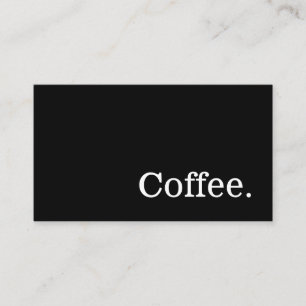 Black Simple News Word Dark Loyalty Punch Card Treuekarte