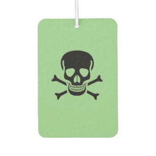 Black Skull Green Car Lufterfrischer