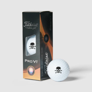 Black Skull Titleist 2023 Pro VI Golfbälle 3er Pac