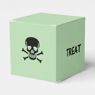Black Skull Trick Leckerei Green Square Gefälligke Geschenkschachtel