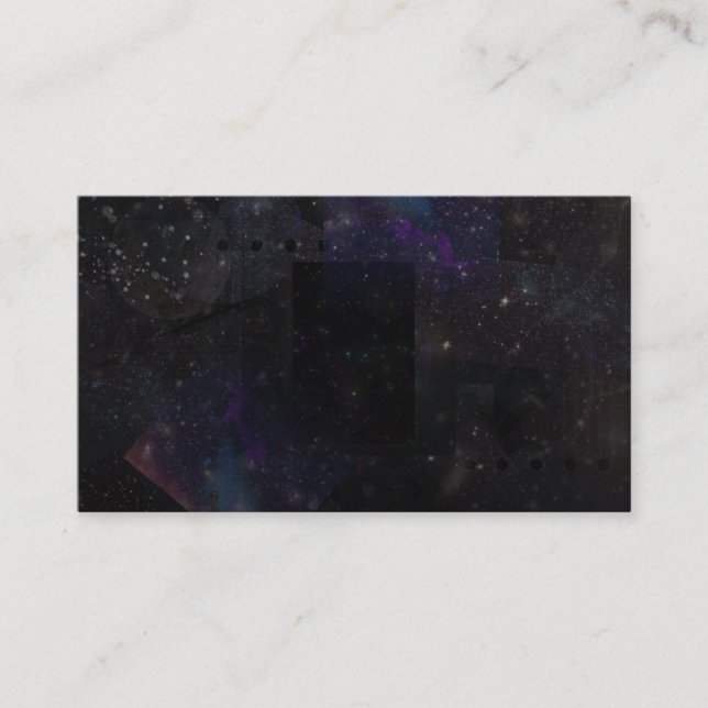 Black Sky Visitenkarte (Vorderseite)