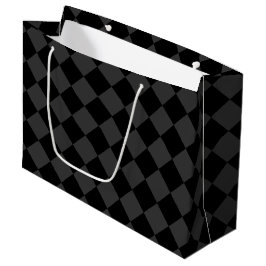 Black & Smoky Black Diamonds - elegant & zeitlos Große Geschenktüte