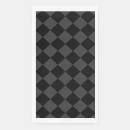 Black & Smoky Black Diamonds - elegant & zeitlos Serviette