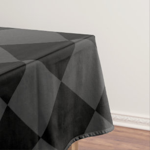 Black & Smoky Black Diamonds - elegant & zeitlos Tischdecke