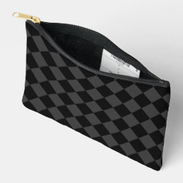 Black & Smoky Black Diamonds - elegant & zeitlos Zubehörtasche
