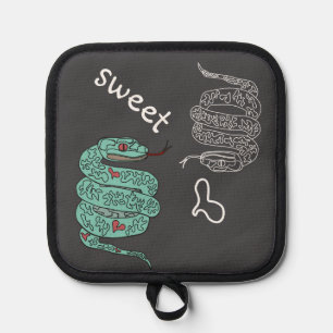 Black Snake Sweet Topflappen
