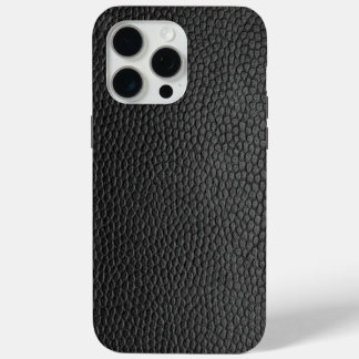 Black Snakeskin iPhone 15 Pro Max Hülle