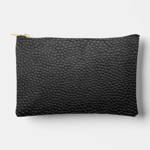Black Snakeskin Zubehörtasche