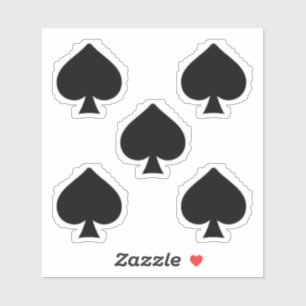 Black Spade Thunder_Cove Aufkleber