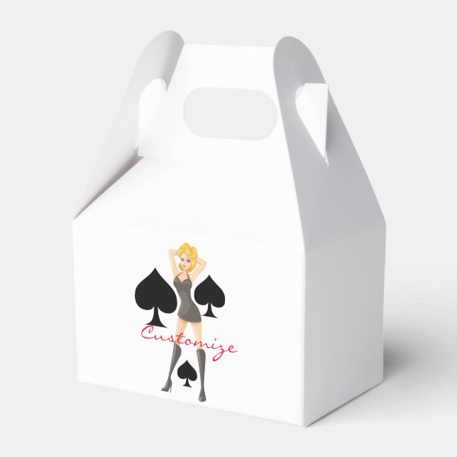 Black Spades Blonde Queen Thunder_Cove Geschenkschachtel (Vorderseite)