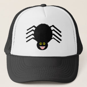 Black Spider Hat Truckerkappe