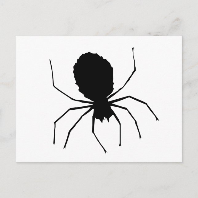 Black Spider Liebe_ Postkarte (Vorderseite)