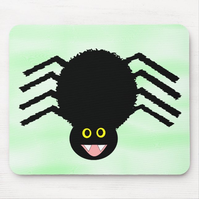 Black Spider Mousepad (Vorne)