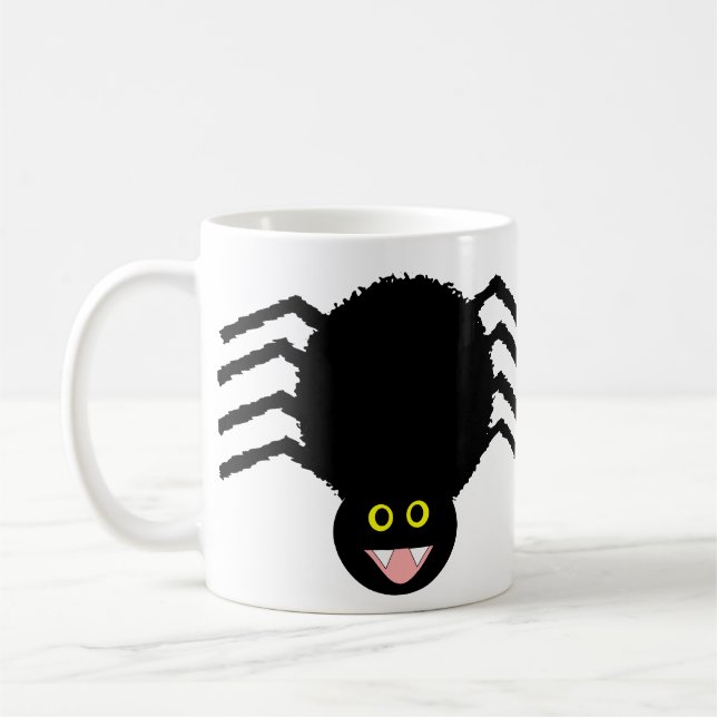 Black Spider Tasse (Links)