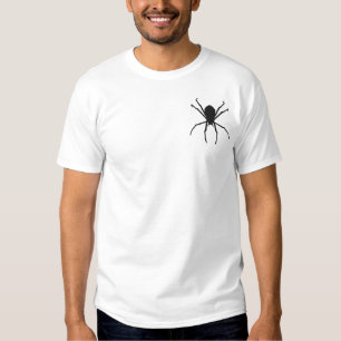 Black Spione Halloween Goth Fantasy Design Besticktes T-Shirt
