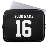 Black Sporty Team Jersey