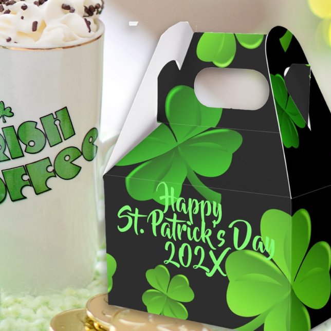 Black St Patricks Day deckt Gastgeschenk Boxen ab Geschenkschachtel (Von Creator hochgeladen)