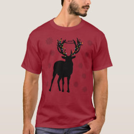 Black Stag Frohe Weihnachts-T - Shirt