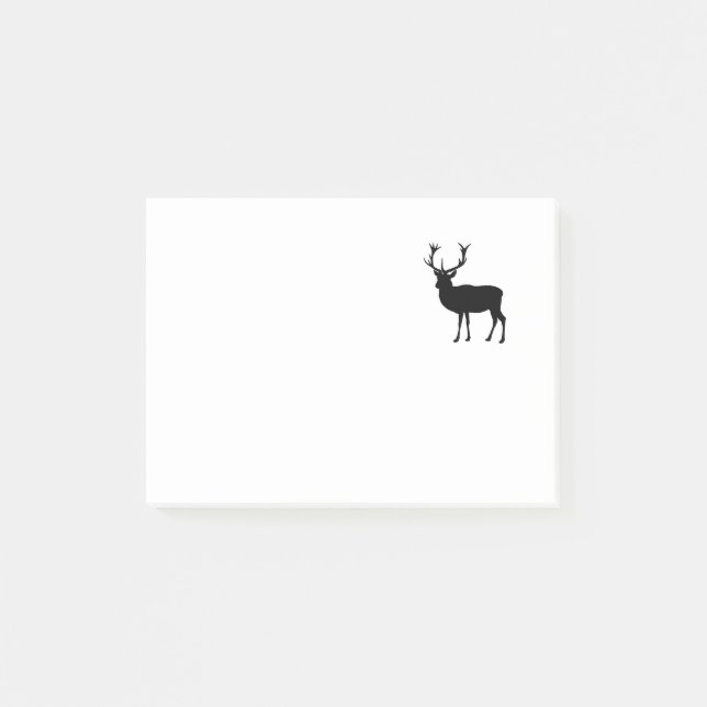 Black Stag Post-it Klebezettel (Vorderseite)
