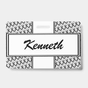 Black Standard Ribbon von Kenneth Yoncich Ausweis