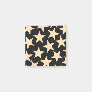 Black Star Celestial Cosmic Schreibtisch-Essential Post-it Klebezettel