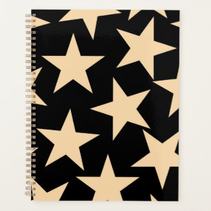 Black Star Celestial Elegantes kosmisches Programm Planer