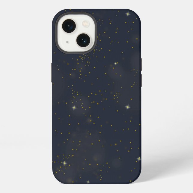 Black Star  iPhone Hülle (Rückseite)