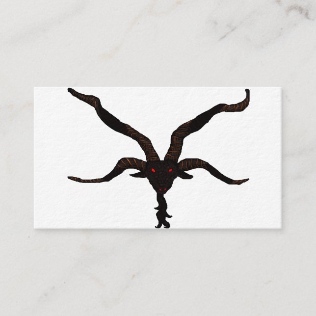 Black Star-Vulkanic-Visitenkarte Visitenkarte (Vorderseite)