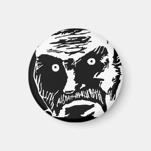 Black Stare Meme Magnet (retuschiert)